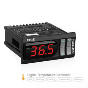 Θερμοστάτης Ψηφιακός FX3S-00+TH1-ET, 78x35mm(71x29mm), 100-240Vac, 1xΡελέ 16Α